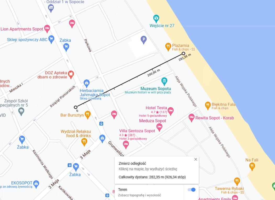 Apartament Bursztynowy Nowy Сопот Екстер'єр фото